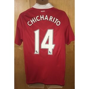 Brand new Authentic Chicharito Man U home jersey